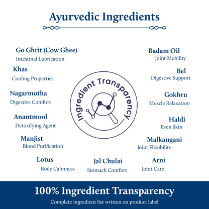 Blue Nectar Nabhi Oil With Pure Ghee & Almond Oil