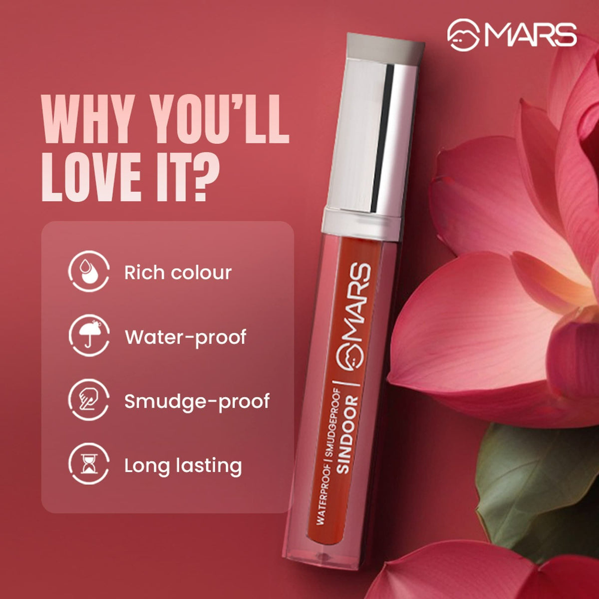 MARS Cosmetics Riwaj Liquid Sindoor - Red