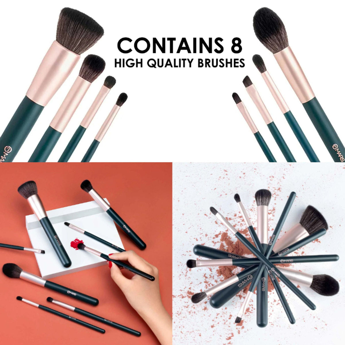 MARS Cosmetics Tools Of Titan Brush Set