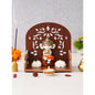 eCraftIndia Brown Design Wooden Temple
