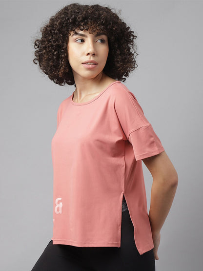 MKH Typography Printed Dri-FIT Sports T-shirt