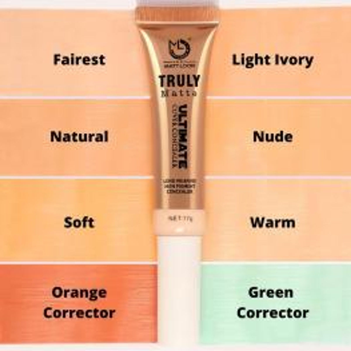 Matt Look Truly Matte Ultimate Cover Concealer - Green