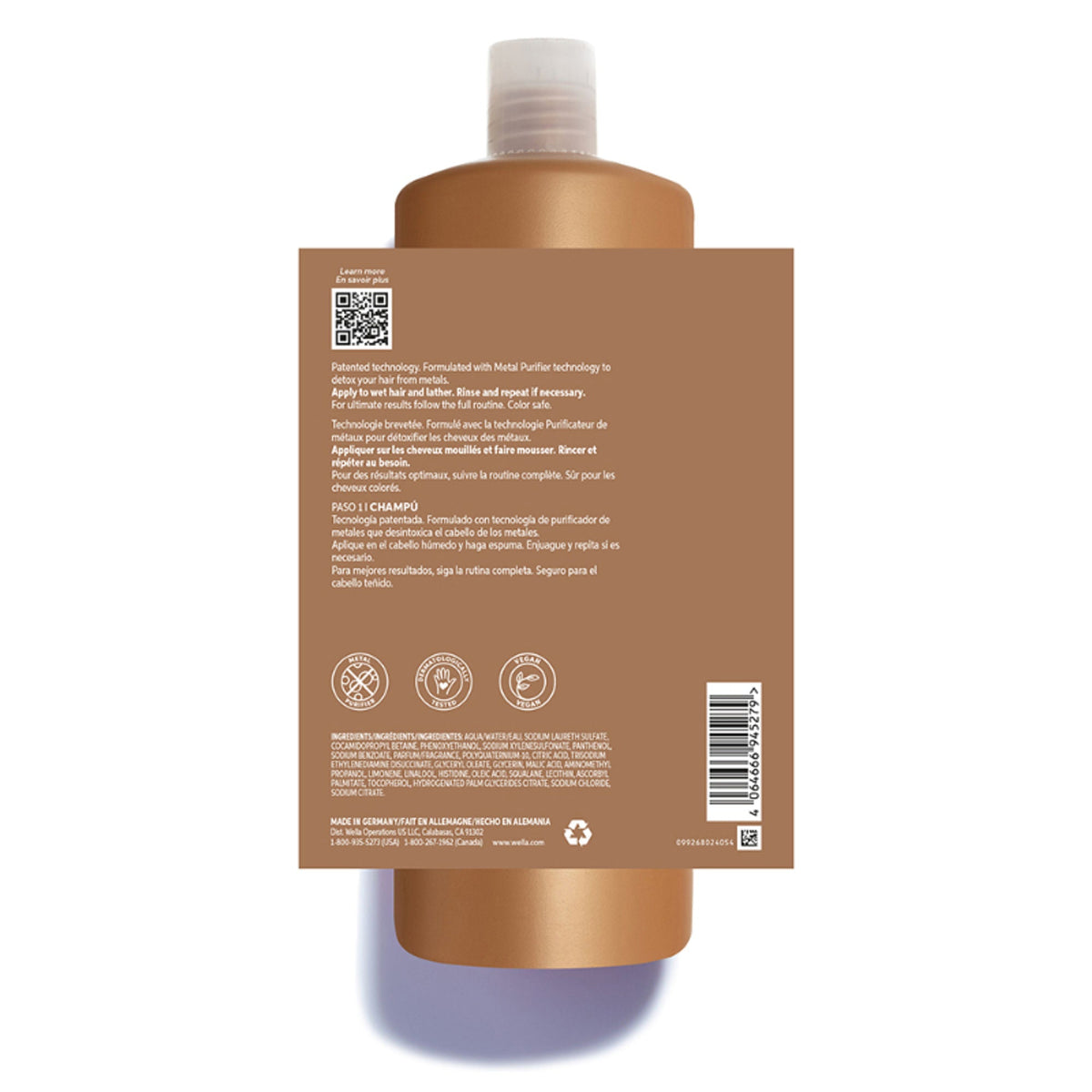 Wella Professionals Ultimate Smooth Shampoo