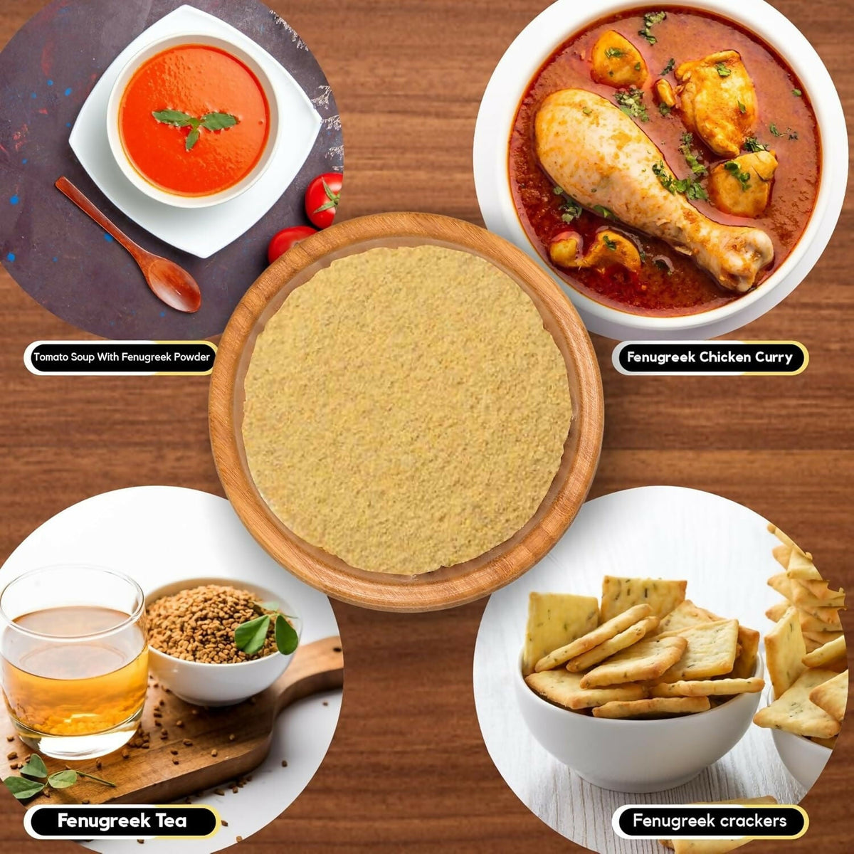 Organic Zing Fenugreek Powder