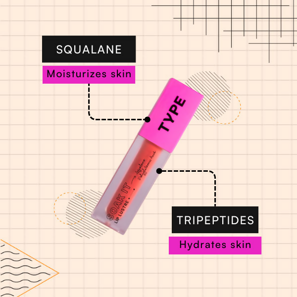 Type Beauty Soak It Lip Luster - Influencer 400