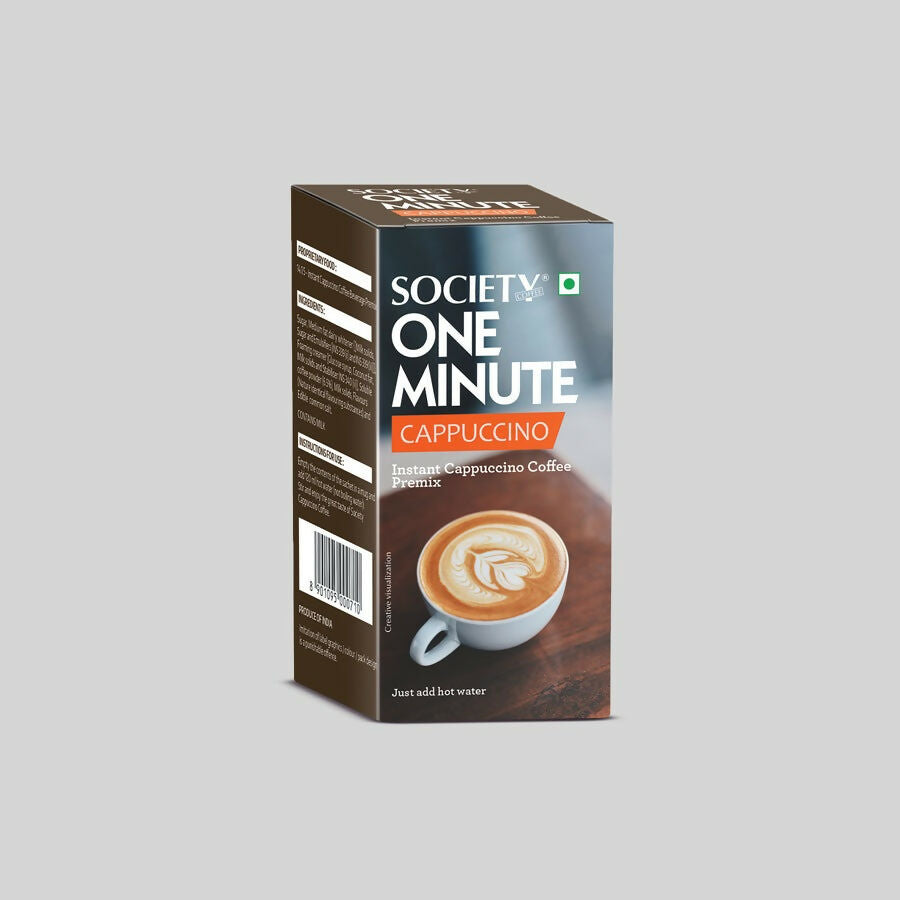 Society One Minute Cappuccino Coffee Premix