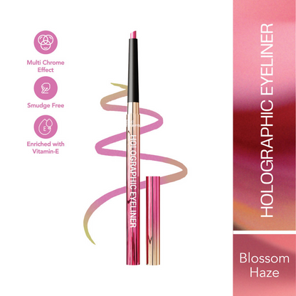 Blue Heaven Holographic, Smudge Proof & Waterproof Eyeliner - Blossom Haze