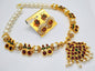 Handmade Beaded Pendant Necklace Set