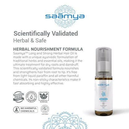 Saamya Long & Strong Herbal Hair Oil