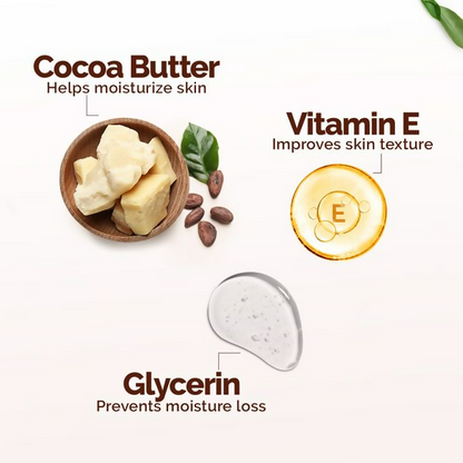 Mamaearth Cocoa Rich Moisturizing Cream with Cocoa Butter & Vitamin E For Deep Nourishment
