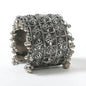 Mominos Fashion Joharkamal Oxidised Silver-Plated Ghungroo Handcraft Bracelet - Design 024