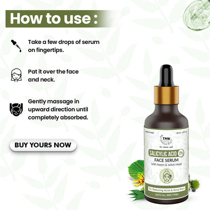 The Natural Wash Salicylic Acid Face Serum