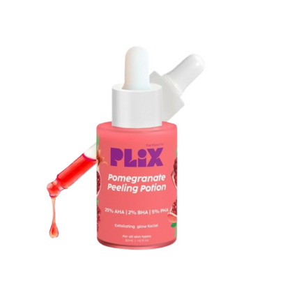 PLIX The Plant Fix Pomegranate Peeling Potion with 25% AHA + 2% BHA + 5% PHA