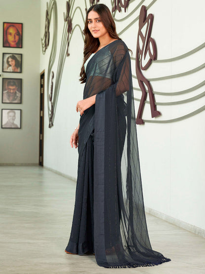 Tikhi Imli Georgette Ready to Wear Saree