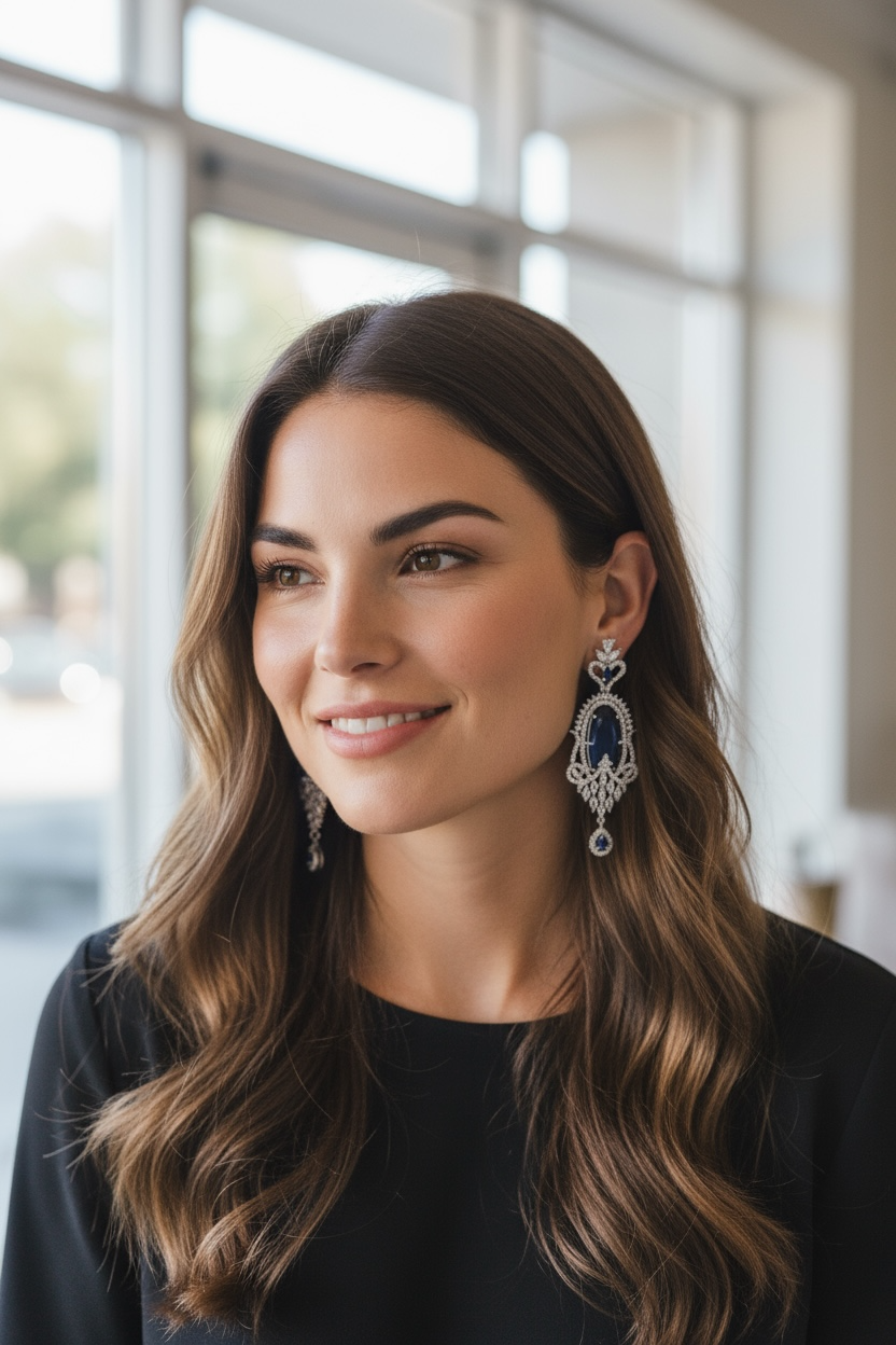 AD earrings
