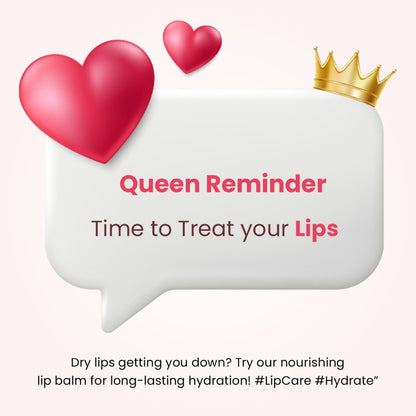 Matt Look Balm Queen Hydrating Lip Balms - Super Strawberry