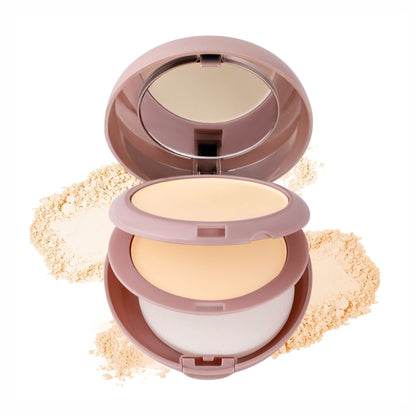 Matt Look Face Fix Ultimate Set Compact Powder - Vanilla Cream
