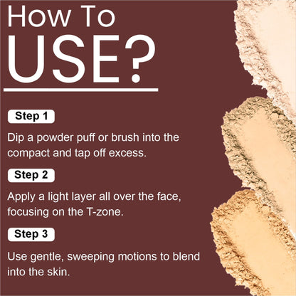 Matt Look Face Fix Ultimate Set Compact Powder - Cool Sand