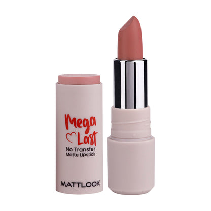 Matt Look Mega Last No Transfer Matte Lipstick - Mauve Baby