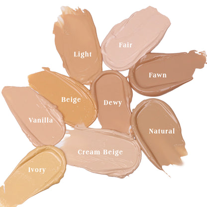 Matt Look High Coverage Foundation - Fawn