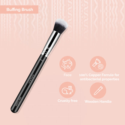 Miss Claire M43 - Buffing Brush - Chrome