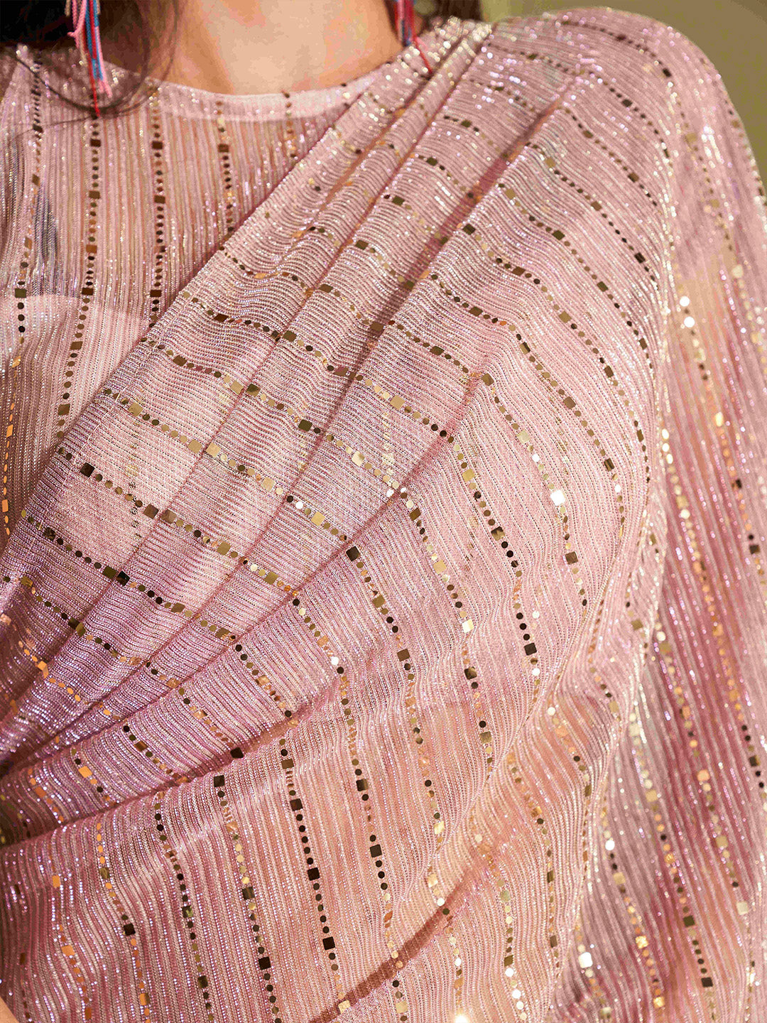 Tikhi Imli Embellished Sequinned Ready to Wear Saree