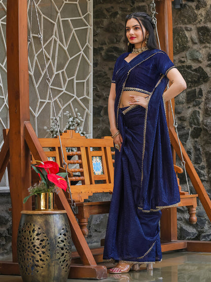 Tikhi Imli Woven Design Ready to Wear Saree