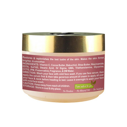 Urbaano Herbal Vitamin C Night Cream Glow