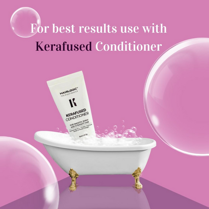 Hair Logic Kerafused Shampoo For Frizzy Hair Ideal for Men & Women
