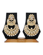 Gold-Polished Alloy Traditional Look Pearl Studded Earrings - The Pari