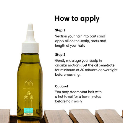 The Earth Collective Anti Hair Fall Hair Oil With Rosemary