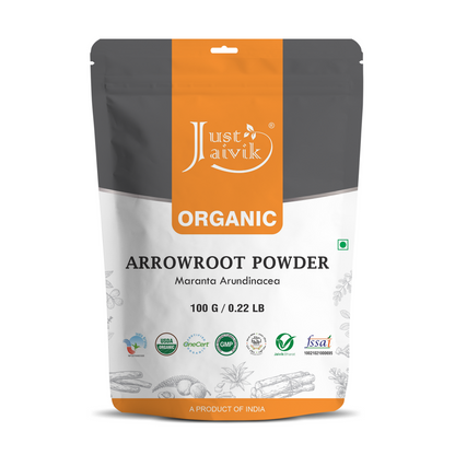 Just Jaivik Organic Arrowroot Powder