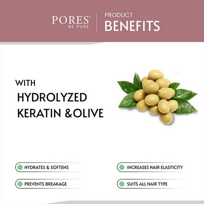 Pores Be Pure Keratin & Argan Hair Oil