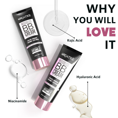 Orgatre Moodbliss BB Cream With SPF 30 PA++ - White Beam-125