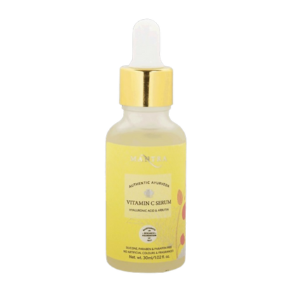 Mantra Herbal Vitamin C Serum With Hyaluronic Acid and Arbutin