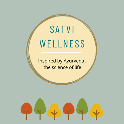 Satvi Wellness Ginger Cinnamon Tea | Herbal Tea