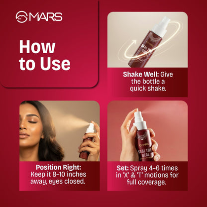 MARS Cosmetics Seal the Deal Long-Lasting Makeup Fixer Spray