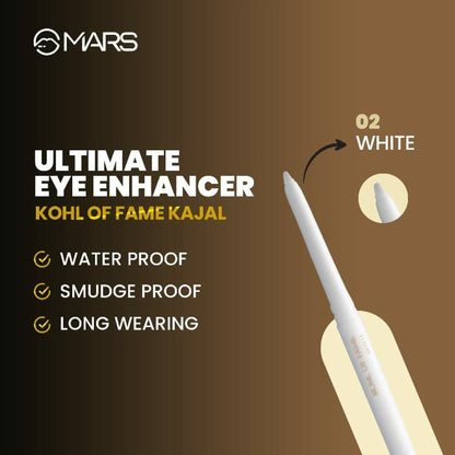 MARS Cosmetics Kohl Of Fame Kajal - White