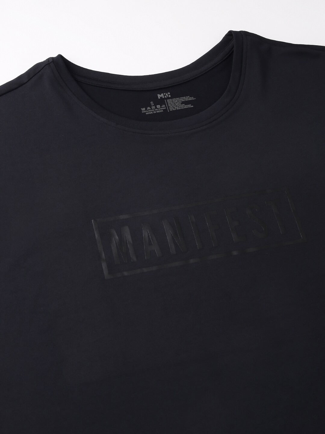 MKH Typography Printed Extended Sleeves Dri-FIT Relaxed Fit T-shirt