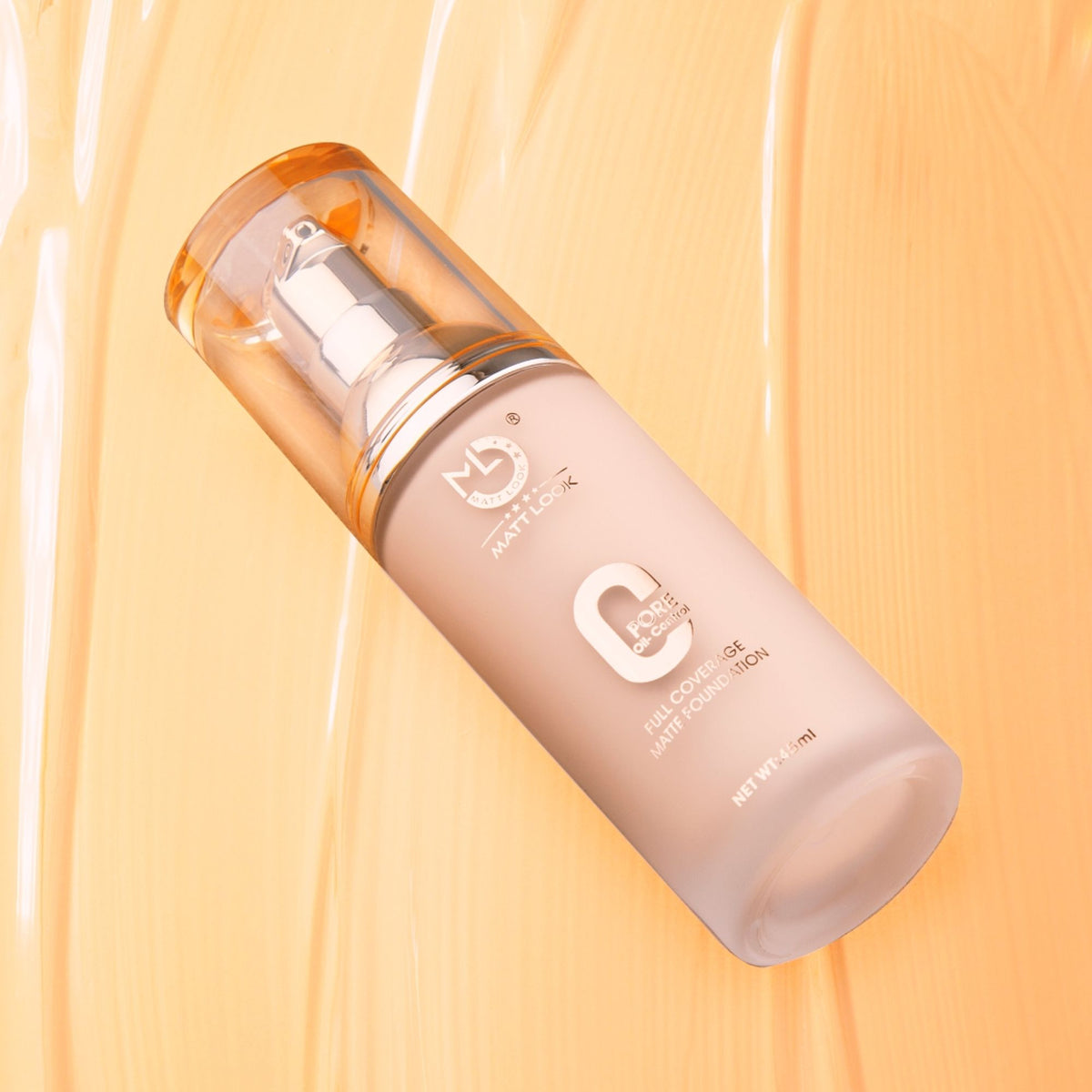 Matt Look Zero Pore Oil Control Full Coverage Matte Foundation - Porcelain