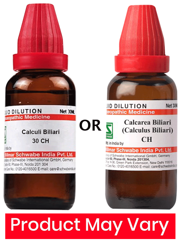 Dr. Willmar Schwabe India Calculi Biliari Dilution