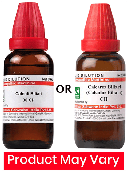 Dr. Willmar Schwabe India Calculi Biliari Dilution