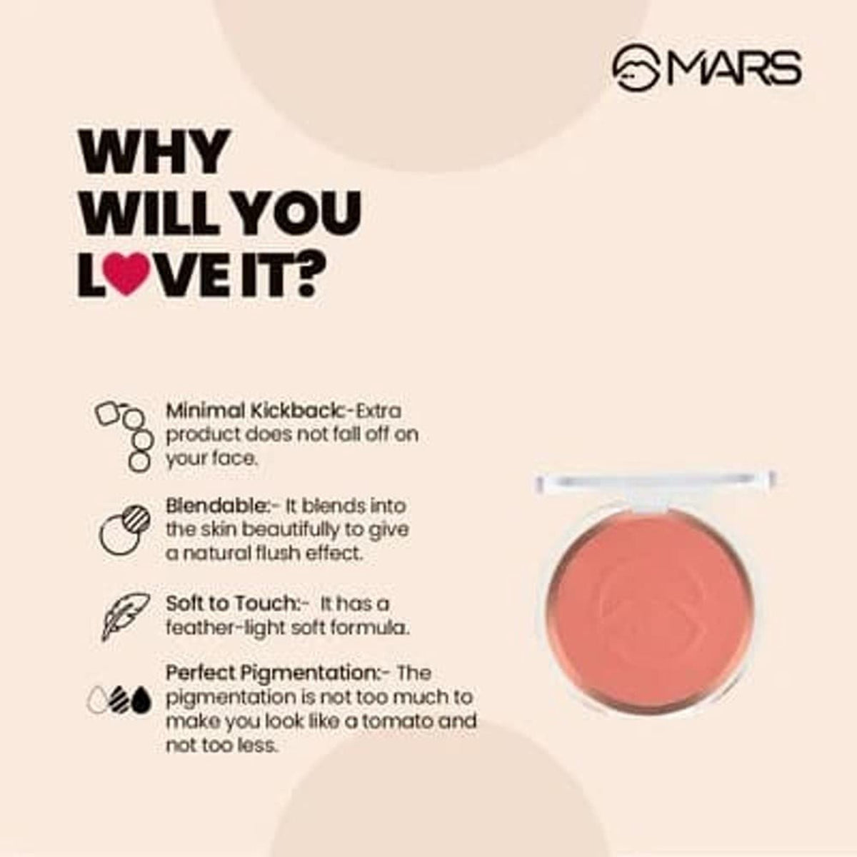 MARS Cosmetics Flush Of Love Face Blusher - 11