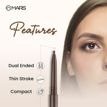 MARS Cosmetics Oh Brow Eyebrow Pencil - Brown