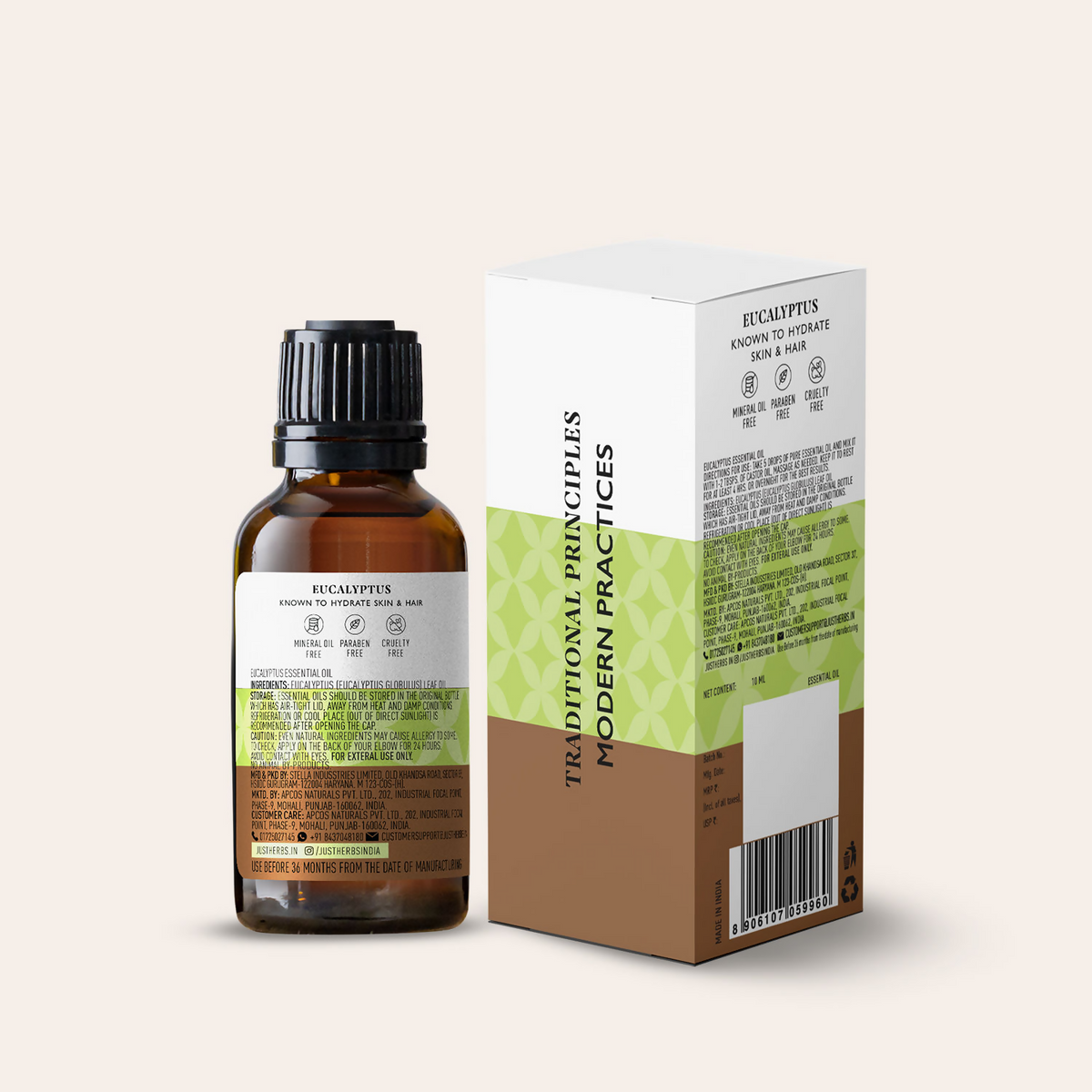 Just Herbs Eucalyptus Essential Oil