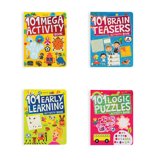 Dreamland 101 Activity Books - (A set of 4 Books)