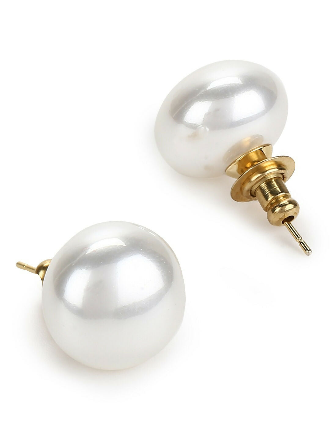 Pearl Studs (16mm)- Ruby Raang
