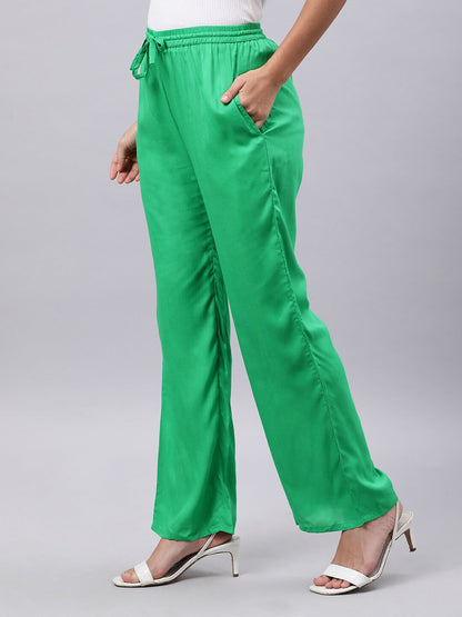 Souchii Green Liva Palazzos