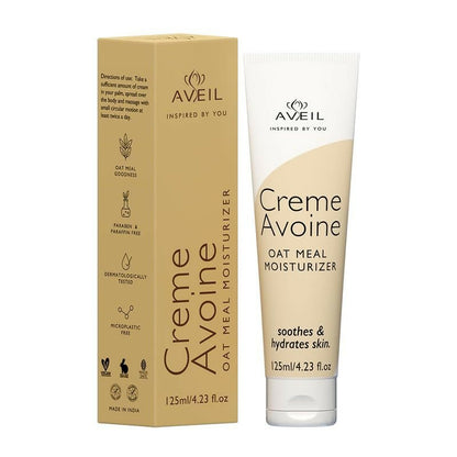 Aveil Creme Avoine Oat Meal Body Moisturizer