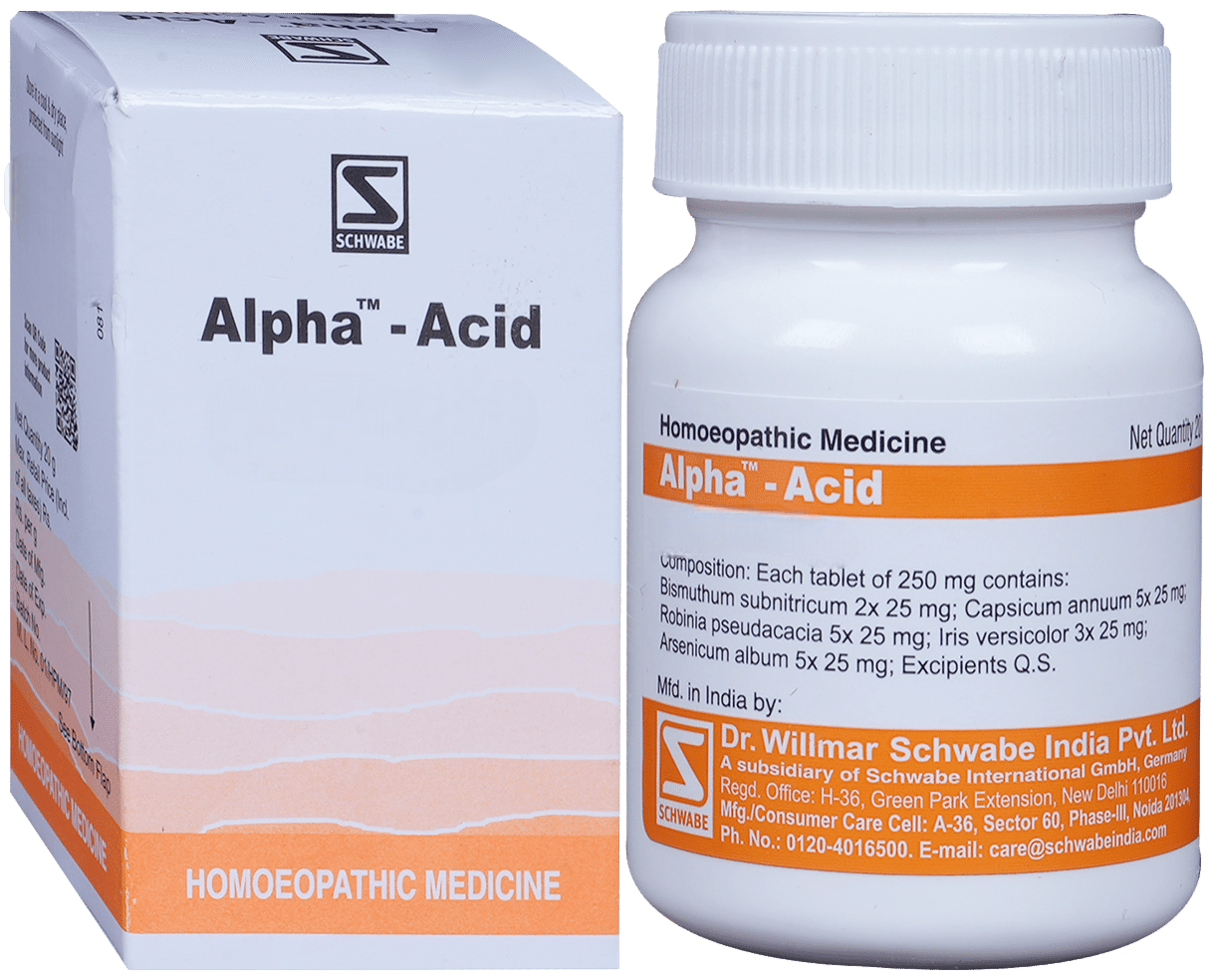 Dr. Willmar Schwabe India Alpha Acid Tablets